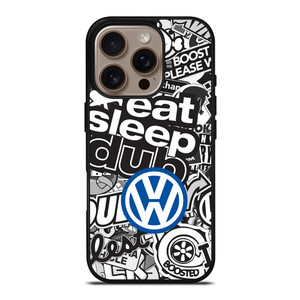 VW STICKER BOMB iPhone 16 Pro Case Cover