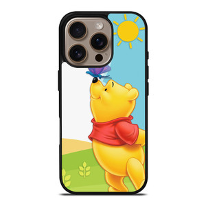 WINNIE THE POOH BUTTERFLY iPhone 16 Pro Case Cover WINNIE THE POOH BUTTERFLY iPhone 16 Pro Case Cover