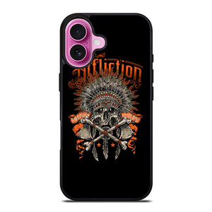 AFFLICTION SKULL iPhone 16 Plus Case Cover