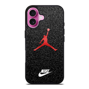 AIR JORDAN RED iPhone 16 Plus Case Cover AIR JORDAN RED iPhone 16 Plus Case Cover
