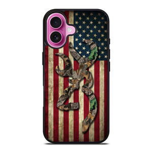 AMERICAN CAMO 1 iPhone 16 Plus Case Cover