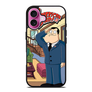 AMERICAN DAD CARTOON 2 iPhone 16 Plus Case Cover AMERICAN DAD CARTOON 2 iPhone 16 Plus Case Cover