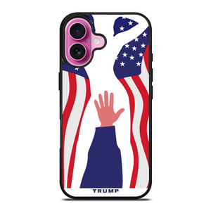 AMERICAN TRUMP GIRL iPhone 16 Plus Case Cover