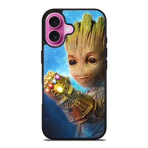 BABY GROOT GAUNTLET iPhone 16 Plus Case Cover BABY GROOT GAUNTLET iPhone 16 Plus Case Cover