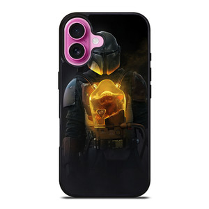 BABY YODA AND THE MANDALORIAN 4 iPhone 16 Plus Case Cover