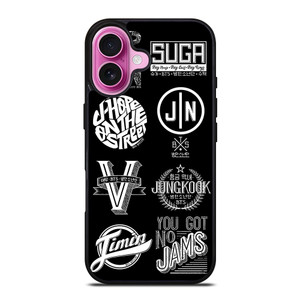 BANGTAN BOYS BTS KPOP LOGO iPhone 16 Plus Case Cover BANGTAN BOYS BTS KPOP LOGO iPhone 16 Plus Case Cover