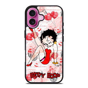 BETTY BOOP LOVE iPhone 16 Plus Case Cover