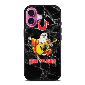 BIG BUDDHA TRUE RELIGION MARBLE 2 iPhone 16 Plus Case Cover