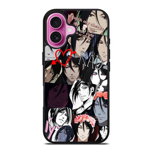 BLACK BUTLER COLLAGE iPhone 16 Plus Case Cover