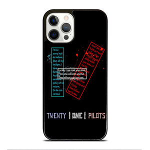 TWENTY ONE PILOTS LOGO iPhone 12 Pro Case Cover TWENTY ONE PILOTS LOGO iPhone 12 Pro Case Cover