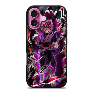 BLACK GOKU SUPER SAIYAN ROSE iPhone 16 Plus Case Cover
