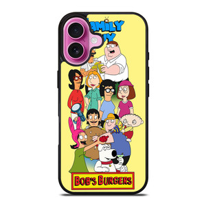 BOB'S BURGERS CHARACTER iPhone 16 Plus Case Cover