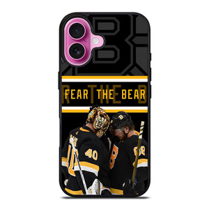 BOSTON BRUINS FEAR THE BEAR iPhone 16 Plus Case Cover BOSTON BRUINS FEAR THE BEAR iPhone 16 Plus Case Cover