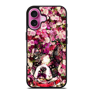 BOSTON TERRIER DOG 2 iPhone 16 Plus Case Cover