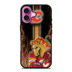 CALGARY FLAMES MASCOT iPhone 16 Plus Case Cover