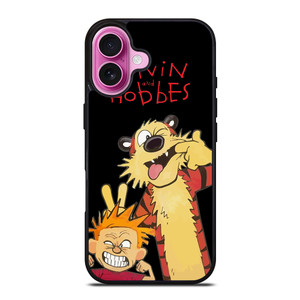 CALVIN AND HOBBES CARTOON iPhone 16 Plus Case Cover