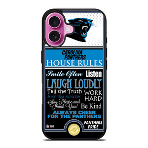 CAROLINA PANTHERS PRIDE iPhone 16 Plus Case Cover