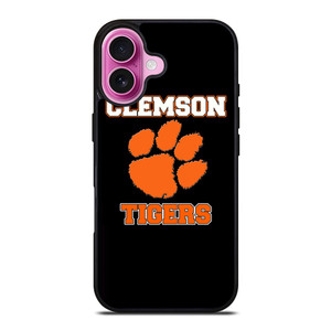 CLEMSON TIGERS POWER iPhone 16 Plus Case Cover