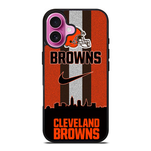 CLEVELAND BROWNS LOGO iPhone 16 Plus Case Cover CLEVELAND BROWNS LOGO iPhone 16 Plus Case Cover