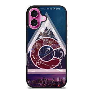 COLORADO AVALANCHE TEAM iPhone 16 Plus Case Cover COLORADO AVALANCHE TEAM iPhone 16 Plus Case Cover