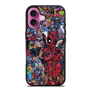 DEADPOOL TEAM COLLAGE iPhone 16 Plus Case Cover