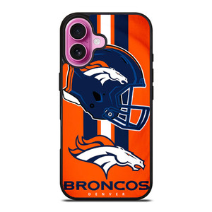 DENVER BRONCOS ORANGE CRUSH iPhone 16 Plus Case Cover