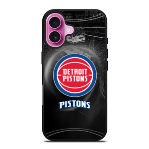 DETROIT PISTONS NBA LOGO iPhone 16 Plus Case Cover