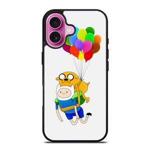 FINN AND JAKE BALLOON iPhone 16 Plus Case Cover