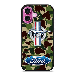 FORD MUSTANG BAPE iPhone 16 Plus Case Cover