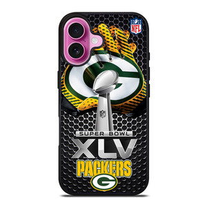 GREEN BAY PACKERS SUPER BOWL XLV iPhone 16 Plus Case Cover