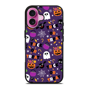 HALLOWEEN WITCH PUMPKIN PATTERN 2 iPhone 16 Plus Case Cover HALLOWEEN WITCH PUMPKIN PATTERN 2 iPhone 16 Plus Case Cover