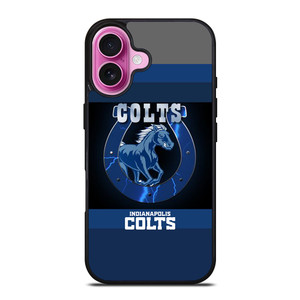 INDIANAPOLIS COLTS NFL LOGO iPhone 16 Plus Case Cover INDIANAPOLIS COLTS NFL LOGO iPhone 16 Plus Case Cover