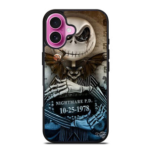 JACK SKELLINGTON NIGHTMARE BEFORE CHRISTMAS iPhone 16 Plus Case Cover