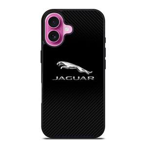 JAGUAR CARBON LOGO iPhone 16 Plus Case Cover JAGUAR CARBON LOGO iPhone 16 Plus Case Cover