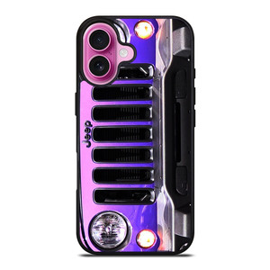 JEEP WRANGLER PURPLE iPhone 16 Plus Case Cover