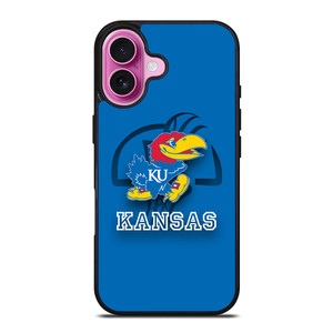 KANSAS JAYHAWKS NBA ICON iPhone 16 Plus Case Cover