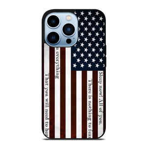 USA RED QUOTES iPhone 13 Pro Max Case Cover USA RED QUOTES iPhone 13 Pro Max Case Cover