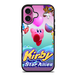 KIRBY DRAW iPhone 16 Plus Case Cover KIRBY DRAW iPhone 16 Plus Case Cover