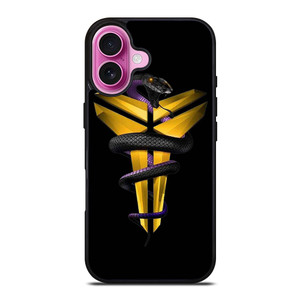 KOBE BRYANT BLACK MAMBA iPhone 16 Plus Case Cover