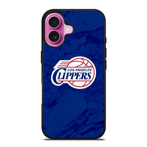 LOS ANGELES CLIPPERS MARBLE LOGO iPhone 16 Plus Case Cover LOS ANGELES CLIPPERS MARBLE LOGO iPhone 16 Plus Case Cover