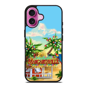 MARGARITAVILLE JIMMY BUFFETT'S SEA iPhone 16 Plus Case Cover
