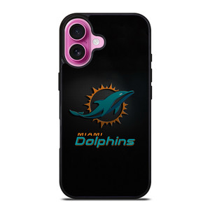 MIAMI DOLPHINS NFL ICON 3 iPhone 16 Plus Case Cover MIAMI DOLPHINS NFL ICON 3 iPhone 16 Plus Case Cover