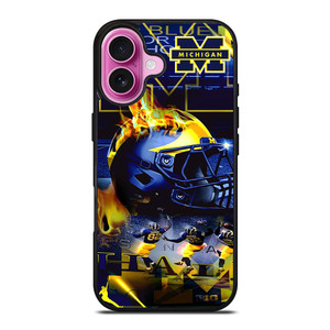 MICHIGAN WOLVERINES FOOTBALL iPhone 16 Plus Case Cover