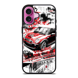MINI COOPER RACING iPhone 16 Plus Case Cover MINI COOPER RACING iPhone 16 Plus Case Cover