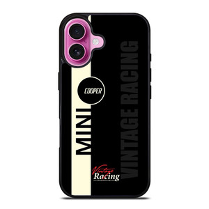 MINI COOPER VINTAGE RACING iPhone 16 Plus Case Cover MINI COOPER VINTAGE RACING iPhone 16 Plus Case Cover