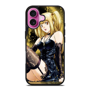 MISA AMANE CUTE DEATH NOTE iPhone 16 Plus Case Cover MISA AMANE CUTE DEATH NOTE iPhone 16 Plus Case Cover