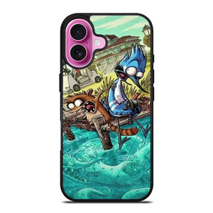 MORDECAI RIGBY CARTOON SERIES iPhone 16 Plus Case Cover