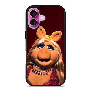MUPPETS MISS PIGGY SMILE iPhone 16 Plus Case Cover MUPPETS MISS PIGGY SMILE iPhone 16 Plus Case Cover