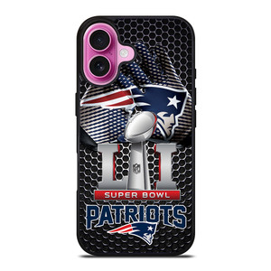 NEW ENGLAND PATRIOTS SUPER BOWL iPhone 16 Plus Case Cover
