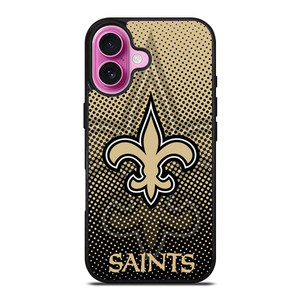 NEW ORLEANS SAINTS DOT iPhone 16 Plus Case Cover